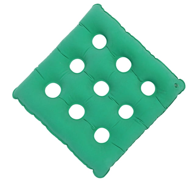 Toystoory Cojines inflables para asiento, esterilla antiescaras para exteriores, almohadilla para asientos domésticos, colchón para glúteos, esterillas Decoración del hogar Pasto verde Toystoory HA062770-03