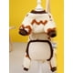 thumbnail image 4 of Pet Home Clothes, Cat Pajamas, Dog Casual Four-legged Clothes, Wave Pattern Four-legged Fleece Jacket, 4 of 4