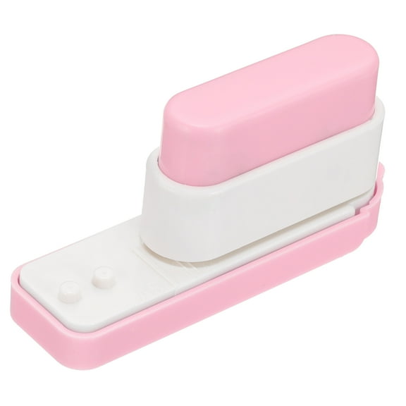 Uxcell 1/4" 5 Hole Paper Punch, Metal Hole Puncher 5 Sheet Punch Capacity Adjustable Hole Punch for Office and Home Supplies, Pink