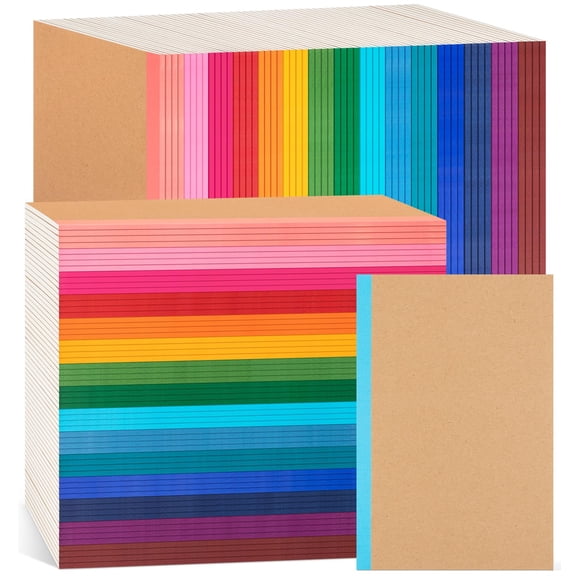 Cuaderno ALKALO A5 21 x 14 cm, 60 páginas, 15 colores, pack por mayor