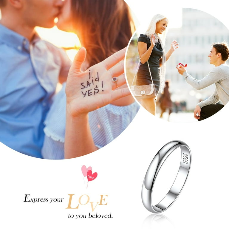 Malabar silver couple rings discount