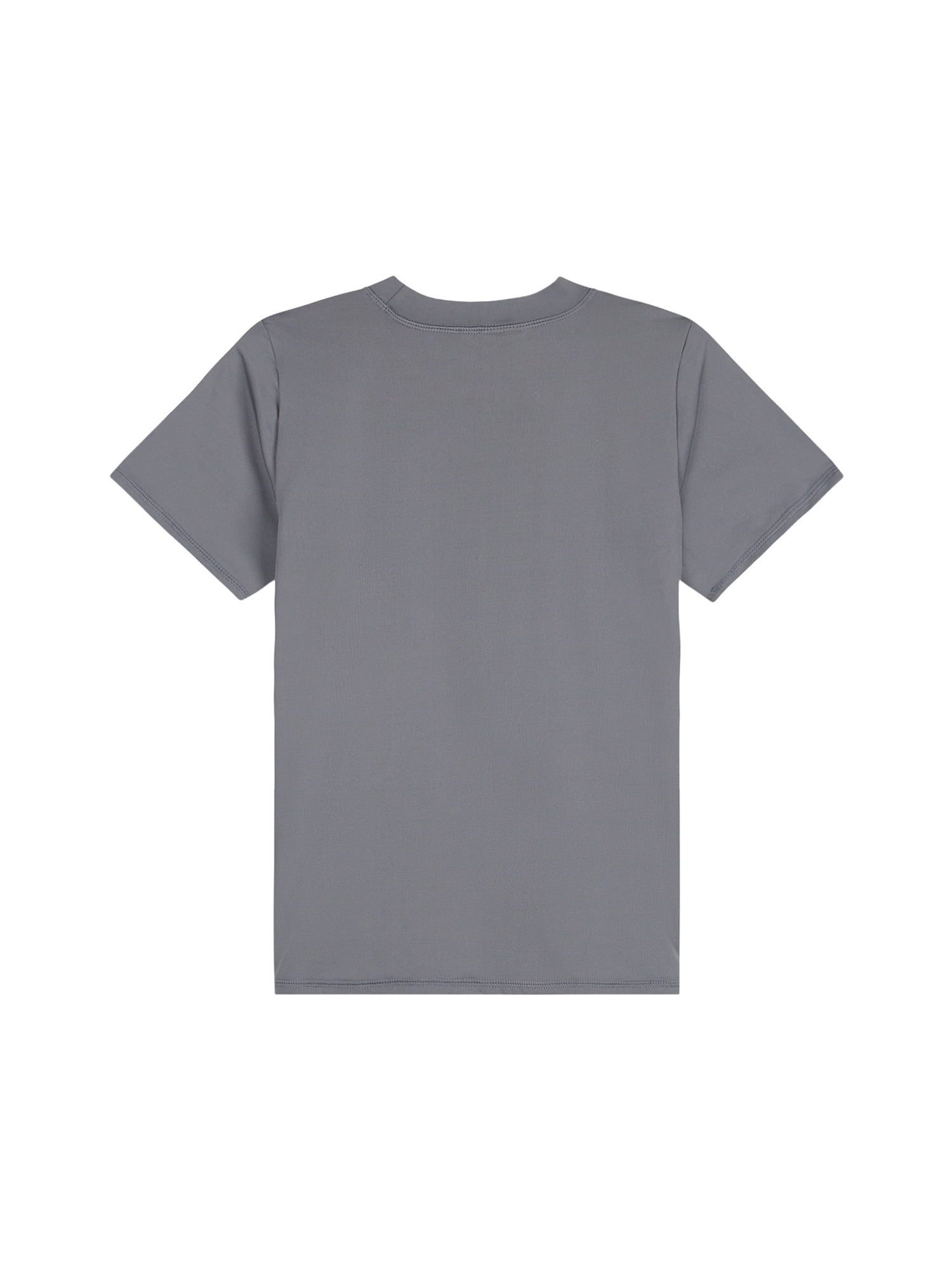 Reebok Boys Short Sleeve Rashguard with UPF 50+ Protection, Sizes 4-18