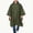 CC-Army Green-rain ponchos, variant on Hfnxid Rain Ponchos for Adult Frawstring Raincoats Hooded Rain Jackets for Men Women Army Green Free Size