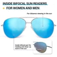 thumbnail image 2 of Gafas de sol de lectura bifocales EYEGUARD, paquete de 2 unidades, UV400 1.5 para adultos, 2 of 6