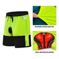 thumbnail image 4 of Short De Ciclismo Acolchado Con Gel 3d Para Hombre 2023, 4 of 7