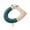 Green, variant on Clearance! Tunhigl Zipper Model Toilet Seat Household Embroidery Sitting Washer Toilet Seat Cover Cute Washer Universal Toilet Seat