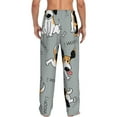 thumbnail image 3 of Fotbe Men'S Funny Beagle Active Dogclassic Pajama Pants With Elastic Waist And Drawstring Pockets，Pajama Pants Mens Lounge Pants Super Soft, 3 of 9