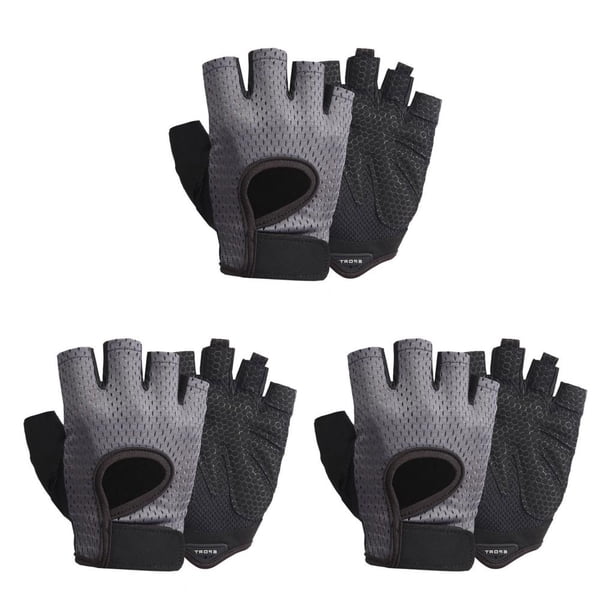 Guantes deportivos al aire libre Sonducket mitones de protección Gris CBP437767