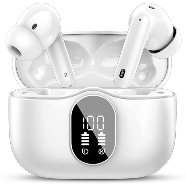 Audífonos Inalámbricos Btootos Bluetooth 5.4 con Cancelación de Ruido Blanco