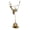 B, variant on Homerr Metal Garden Statue Decoration DIY Garden Statue Ornament Vintage Metal Dancing Girl Garden Statue Waterproof Fade Resistant Ornament Outdoor Decoration