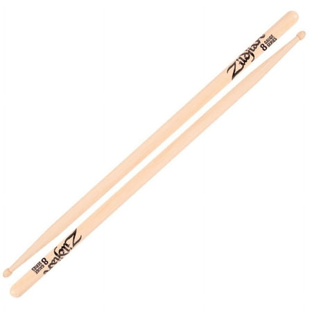 ZILDJIAN ZG8 FUSION TIP SHAPE 16.25-INCH LENGTH 8 GAUGE DRUMSTICKS PAIR