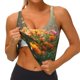 thumbnail image 3 of Fotbe Butterflies In Flower Field Sujetador Deportivo Largo sin Aros para Mujer con Almohadillas y Soporte Medio, Transpirable y Absorbente, Camiseta Tipo Chaleco o Tank Top-X-Large, 3 of 8