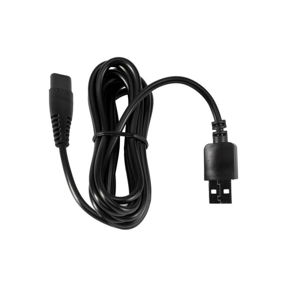 Skull Shaver USB charging cord compatible with Pitbull, Palm and Butterfly Kiss Shaver