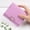 Deep purple, variant on Leather Small Womens Wallet RFID Blocking Bifold Card Holder Cute Wallet for Woman with Zipper Coin Pocket