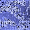 thumbnail image 1 of Ahgly Company Machine Washable Indoor Square Oriental Blue Industrial Area Rugs, 6' Square, 1 of 4