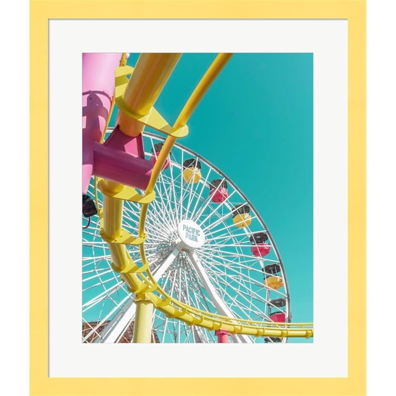 Great Art Now Pacific Wheel II by Carlos Vargas, Framed Wall Art, 18W x 21.5H