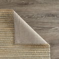thumbnail image 3 of 8â€™ x 10â€™ Tan and Blue Undertone Striated Area Rug, 3 of 5