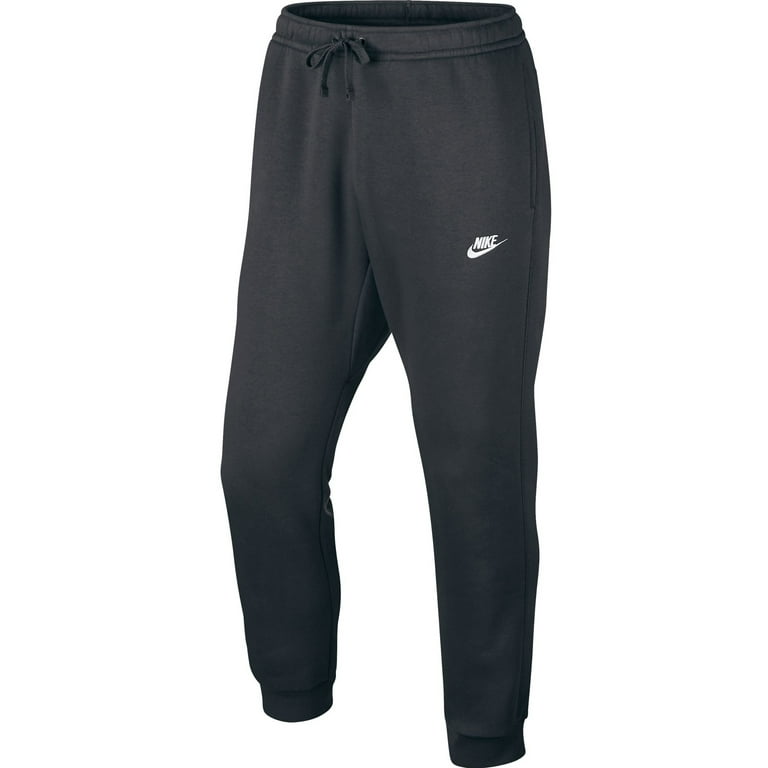 Nike Club Fleece Sportswear Men s Jogger Pants Dark Grey White