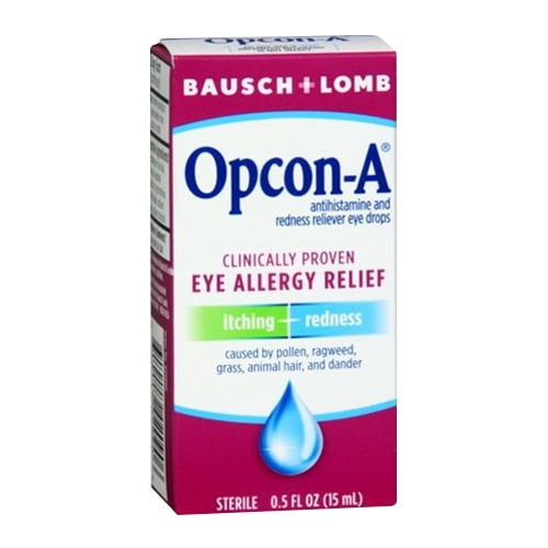 Bausch And Lomb OpconA Itching And Redness, Allergy Relief Eye Drops