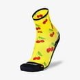 thumbnail image 2 of Zensah Cherries Socks (Mini-Crew) S / Yellow, 2 of 8