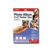 Canon Photo Album - 3 in x 3 in 2 pcs. photo book kit - for PIXMA iX7000, MP490, MP550, MP560, MX330, Pro9000 Mark II