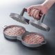 thumbnail image 2 of Molde para carne y hamburguesa, prensa redonda para hamburguesas, aleación de aluminio, molde para parrilla de carne y ternera, prensa para hamburguesas, molde para hacer hamburgue, 2 of 2