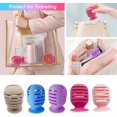 thumbnail image 2 of Makeup Sponge Holder,Silicone Sponge Carrying Container,Suction Beauty Makeup Blender Case for Travel,Make-up Sponge Protective Storage Box Breathable, 2 of 5