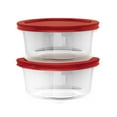thumbnail image 3 of BLACK+DECKER 4 Cup Glass Bowl Electric Chopper, Red EHC3002R, 3 of 8