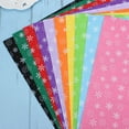 thumbnail image 2 of SEWACC 20 Pcs Bandes de Tissu pour Bricolage Tissus Non Tissés Rouges Style Noël, 2 of 3