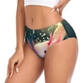 thumbnail image 2 of Balery Whimsical Axolotl Fantasy Ropa Interior de Algodón para Mujer con Dibujo – Braguitas Cómodas y Elásticas, Estilo Clásico-X-Small, 2 of 6