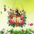 thumbnail image 2 of Diamantes Colgantes Diamante 5d Diy Dotas Costilización Acrílico Garland Pentacle For Garden Window Decor, 2 of 9