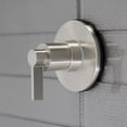 thumbnail image 3 of Kingston Brass KS3038NDL NuvoFusion 3-Way Diverter Valve with Trim Kit, Brushed Nickel, 3 of 4