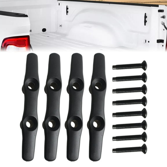 4Pcs Bed Tie Down Hooks w/ Bolts for 2002-2008 Dodge Ram 2019-2022 Ram 2500