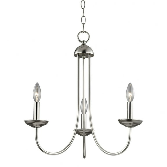 Elk Home 20-Inch Wide Williamsport Chandelier, Brushed Nickel