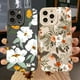 thumbnail image 2 of Funda de silicona con diseño floral de lujo para iPhone 16, 15, 14 Plus, 13 Pro Max, 12, 11, X, XS, XR, 7, 8, 16 Plus, SE, funda suave a prueba de golpes, 2 of 5