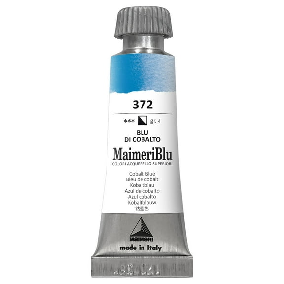 MaimeriBlu Superior Watercolor Paint 12ml-Cobalt Blue