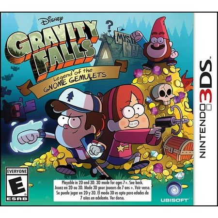 Gravity Falls: Legend of the Gnome Gemulets 3DS Ubisoft