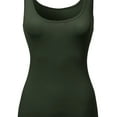 thumbnail image 3 of FashionOutfit Women's A lightweight Basic Soft Blend Tank Top, 3 of 3