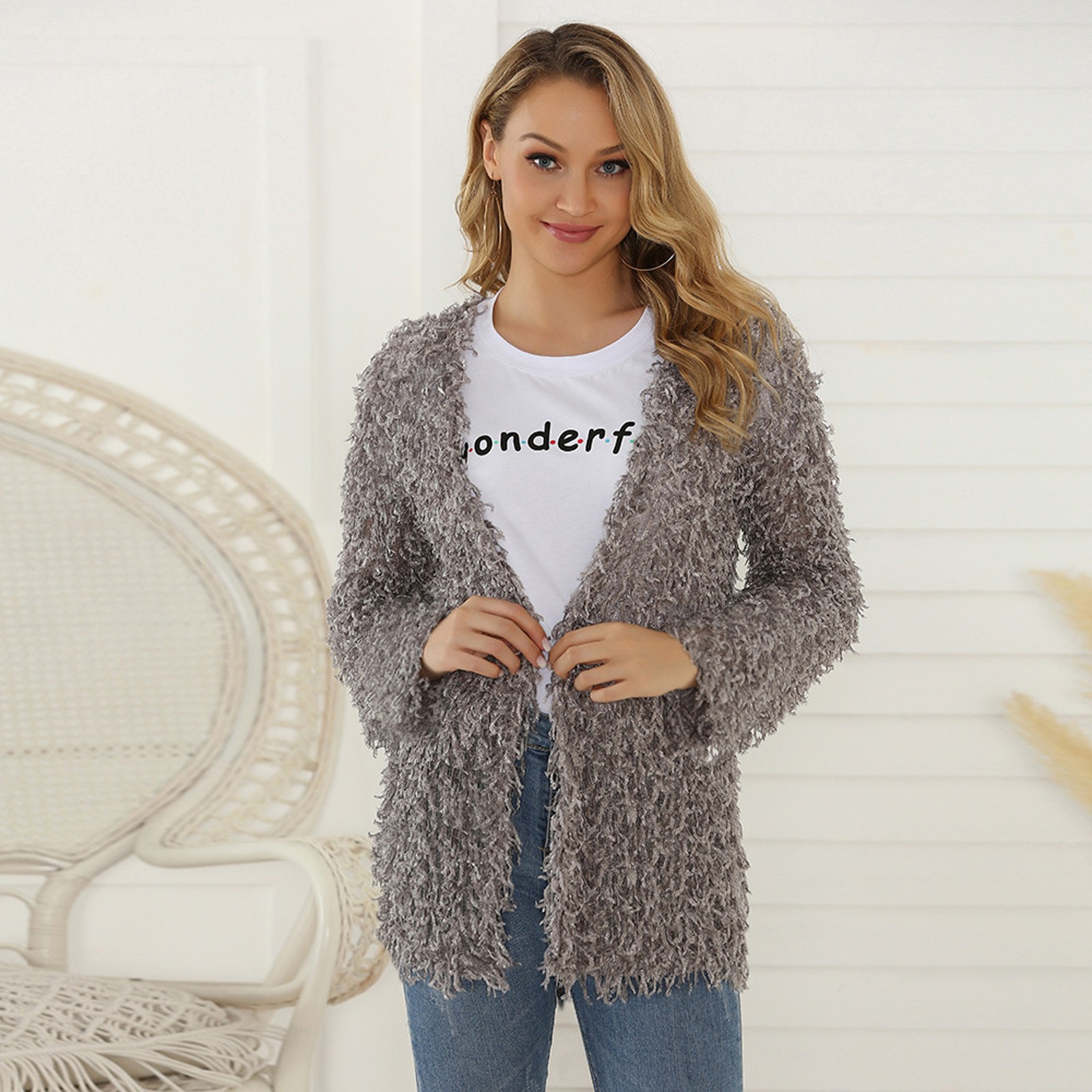 lystmrge Large Sweaters for Women plus 