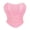 🔥 Pink, variant on Body Shaper Shape Wear Fashion Women's Casual Solid-Neck Bodybody Shape Waist Trainer Underbust Corset Belt Wear Top Casual for Work & Office M
