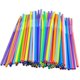 thumbnail image 1 of 1000x Straws Plastic Bendy Colourful Straws Birthday Wedding Summer Party Drink, 1 of 5