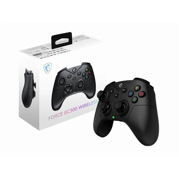 MSI Force GC300 Wireless PC Game Controller, 2.4GHz, Bluetooth, USB-C