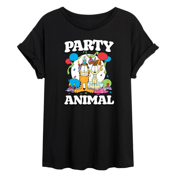 Garfield - Party Animal - Women's Oversized T-Shirt