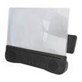 thumbnail image 3 of 12in Portable Phone Screen Magnifier HD 3D Effect W/Bluetooth Speaker Foldable Stand, 3 of 8