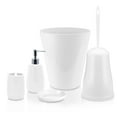 Mainstays Basic Arctic White Toothbrush Holder, 1 Each