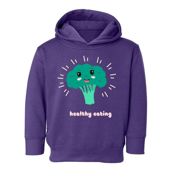 Healthy Eating, Cute Broccoli Hoodie Toddler -Image by Shutterstock,  4 Toddler