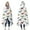 White Cartoon Dinosaurs-3, variant on Wearable Blanket,White Cartoon Dinosaurs Mushrooms Pattern Hooded Wearable Flannel Blanket for Adults & Teens,Winter Poncho Shawl Wrap Cape Cozy Anti-Pill,50"x60"