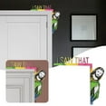 thumbnail image 2 of Funny Home Decor I Saw That Door Frame Sign Wood Pendant with Sticker for Doorway Picture Frame Window Decor, 2 of 7