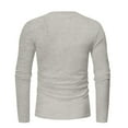 thumbnail image 4 of PMVFHDE Long Sleeve Shirts For Men Thermal Winter Base Layer Slim Fit Crew Neck Soft Breathable Casual Top, 4 of 4
