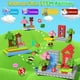 thumbnail image 5 of Bloques de construcción magnéticos Hltyigr 150PCS Stacking Forest World, 5 of 6